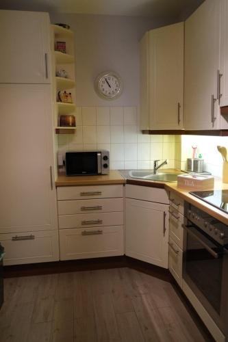 кухня, Gästehaus Langhals (Gastehaus Langhals) in Bad Segeberg