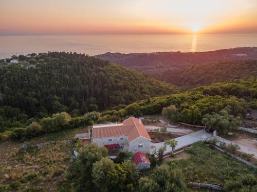 Stone Villa Eriphyle ,private witn sunset view