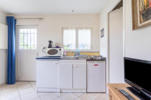 virtuve, Le Cottage Normand in Annebault