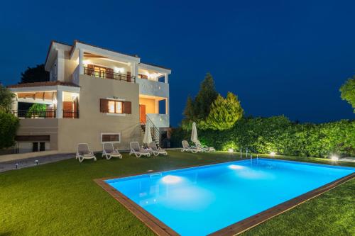 Evelmar Villa gîte à louer Korfaí