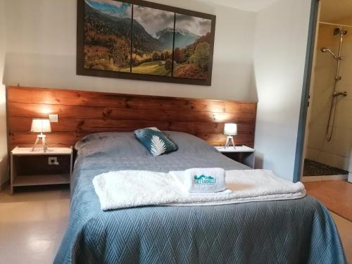 1 double bed
