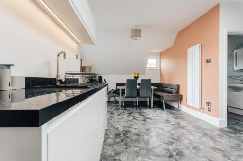Kitchen, Private Two Bedroom Residence in Southbourne - Private Parking - Off the High Street - Minutes Away  in Boscombe East