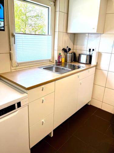 廚房, Apartment Neckarsulm in 內卡爾蘇爾姆