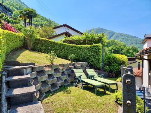 Vrt, Wohlfühl-Oase mit Traumblick für alle Generationen inkl Aufzug (Wohlfuhl-Oase mit Traumblick fur alle Generationen inkl Aufzug) in Caviano