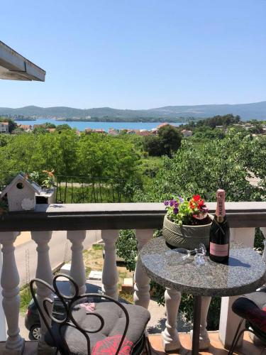 Balkon/teras, Apartmani Tamara in Tivat