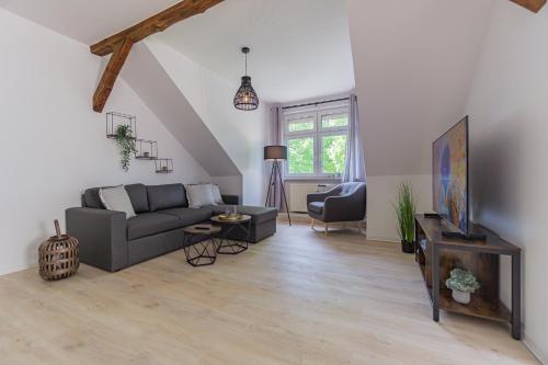 Lausitz-Apartment, 80m2, Waschtrockner, 2 x Parkplätze, Küche, Netflix