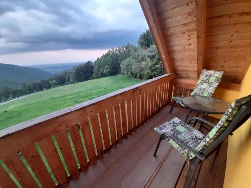 Balcony/terrace, Ferienwohnung Zetzhirsch in Loipersdorf