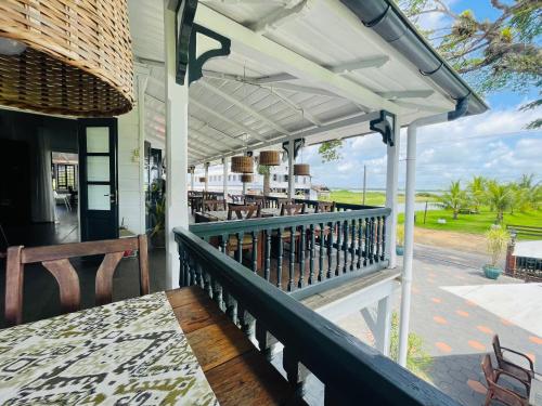 陽台/露台, Boutique Hotel Peperpot in 梅爾佐格