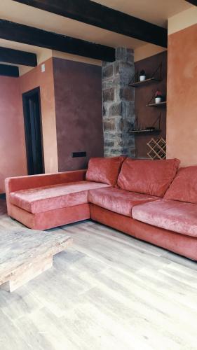 Koplietošanas atpūtas telpa ar TV, Casa Rural Tejedor in Morillo de Monclús