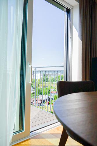 Erkély/terasz, Nadland Apartments B61 in 21. Floridsdorf