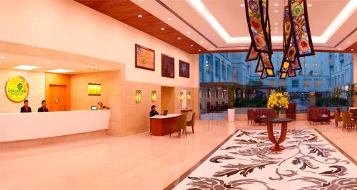 Lobby, Lemon Tree Premier Delhi Airport Hotel in Indira Gandhi Int'l Airport