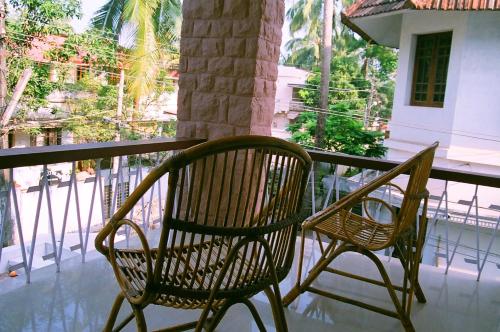Balcony/terrace, Jasmin Villa in Kochi