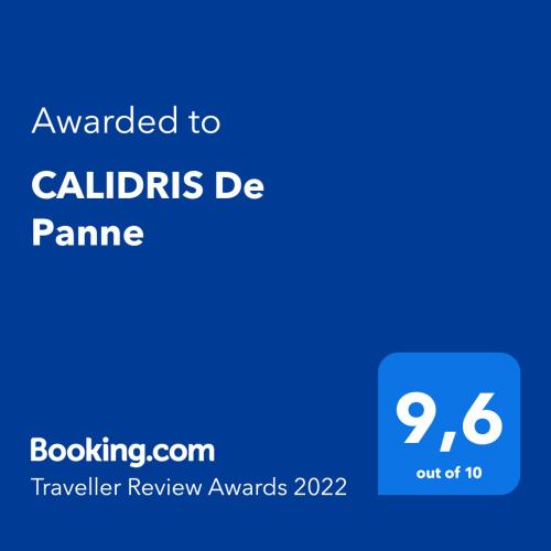  CALIDRIS De Panne in De Panne