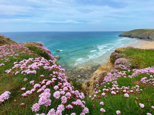 Merlin Farm Cottages short walk to Mawgan Porth Beach and central location in Cornwall