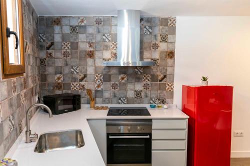Kitchen, Casa Portelles near Denia Castle and Archaeological Museum