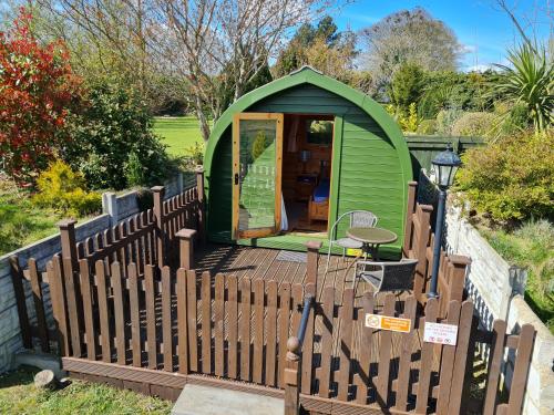 A szálláshely kívülről, Green Haven in Friskney