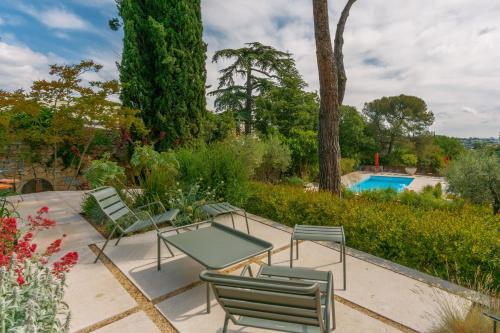 La Maison de la Tourmagne - Luxury Villa close to the city gîte à louer Golf Nîmes Vacquerolles