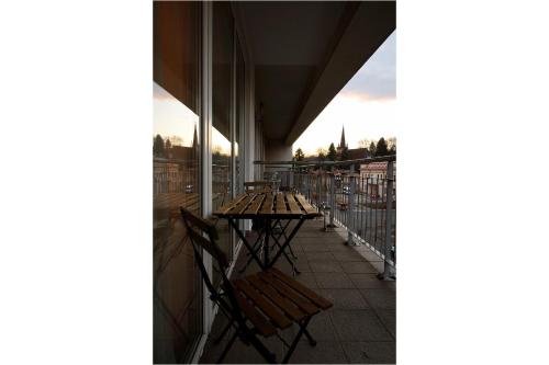 Balcony/terrace, Macropolis Apartments in Miskolc