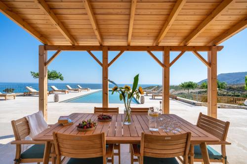 Swimming pool, Villa Rodanthi - Chromatic Sunsets by etouri in Lappei