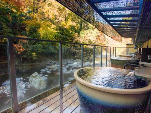 Hot tub, Livemax Resort Amagi-Yugashima near Joren Waterfall
