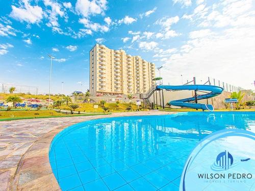 Swimming pool, Golden Dolphin Express in Vila Franca