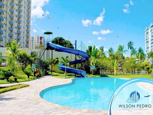 Swimming pool, Golden Dolphin Express in Vila Franca