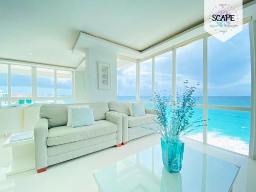 Ocean View Modern Condo & Luxury Amenities