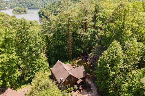 Tree Top Lodge - Gorgeous Lake Cabin with Hot Tub & Magnificent Views of Forests and Mountains! cabin in Butler, USA