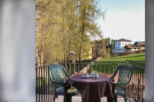 Erkély/terasz, hotel Parco Pineta in Cavareno