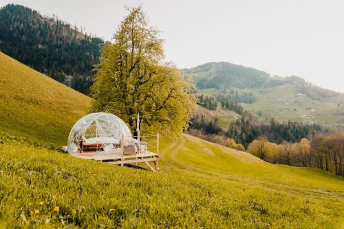  Bubble-Suite in Graubünden, Ferienwohnung in Versam