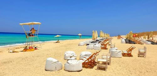 ชายหาด, Marassi North Coast Villa Verdi with Garden in เอล อลาเมียน