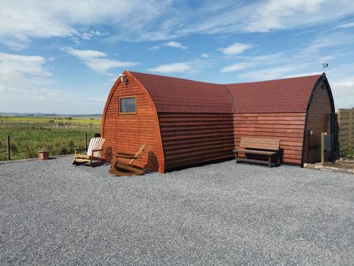 Achmeney Glamping Pod Larger than Average Pod