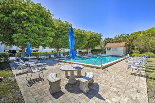 Coastal Condo with Pool Access Less Than 1 Mi to Beach!