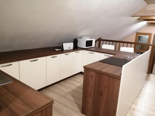 virtuve, Prázdninový byt Lýdia (Prazdninovy byt Lydia) in Lopej