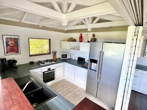 Villa Corali, vue mer, piscine, Pointe Batterie Deshaies in Deshaies