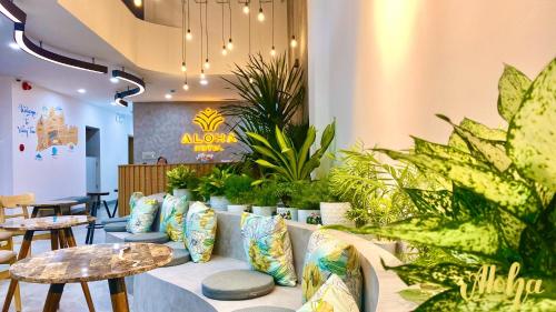 Skupni salon/TV območje, Aloha Hotel Vung Tau in Vung Tau