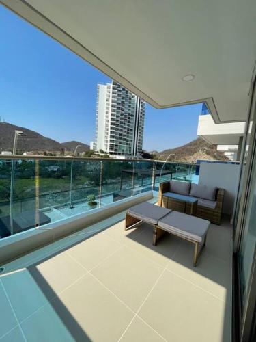 Apartamento en Santa Marta - Samaria club de playa