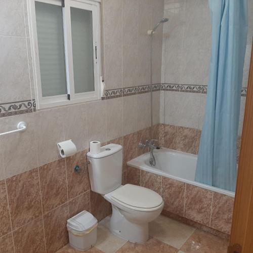 Koupelna, Hostal Los Amigos in La Roda