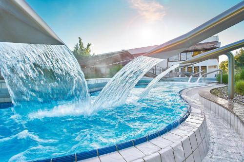 Hotel An der Brunnader - Die Therme befindet sich 4 Geh-Minuten entfernt in Bad Birnbach