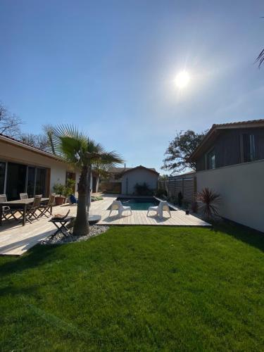 Villa Lous Estéuts - Seignosse, Calme, Piscine gîte à louer Seignosse le penon