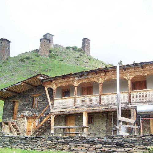 Viesnīcas āriene, Hotel Omalo2005 in Omalo