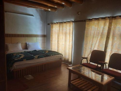 1 double bed