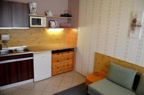 Kitchen, Ubytovani v soukromi Razlovi in Harrachov