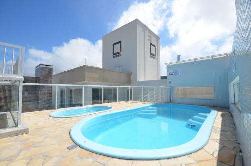364 - Apartamento em Bombas com piscina