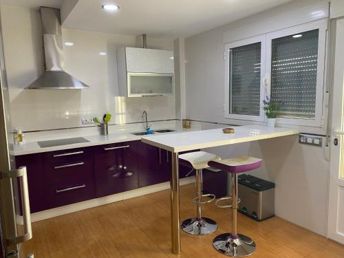 廚房, Casa Rural La Sureña (Casa Rural La Surena) in 奧薩德蒙鐵爾