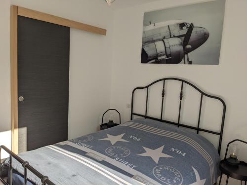 Chambre double indépendante AVIATEUR au sein du domaine PASSELOUP - Chambre d'hôtes - Porte-des-Pierres-Dorées