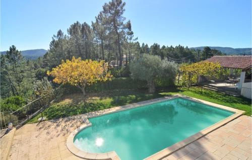 Stunning Home In Bordezac With 3 Bedrooms, Wifi And Private Swimming Pool