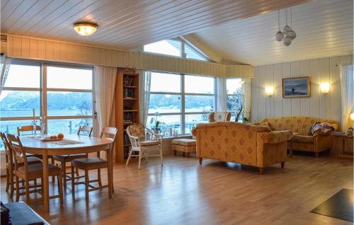 Pet Friendly Home In Lavik With House Sea View