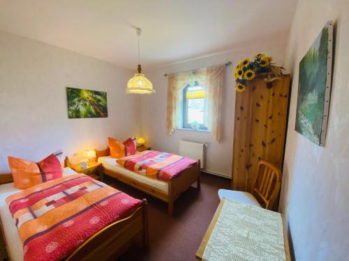 Ferienhof Alte Wildmeisterei - Fewo Gartenblick