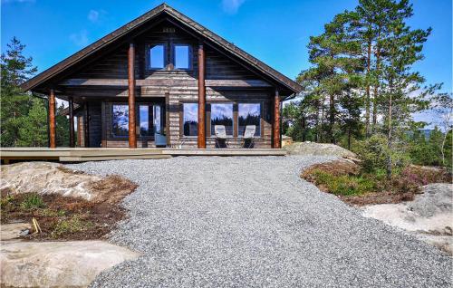 . Stunning Home In Vatnestrøm With Sauna